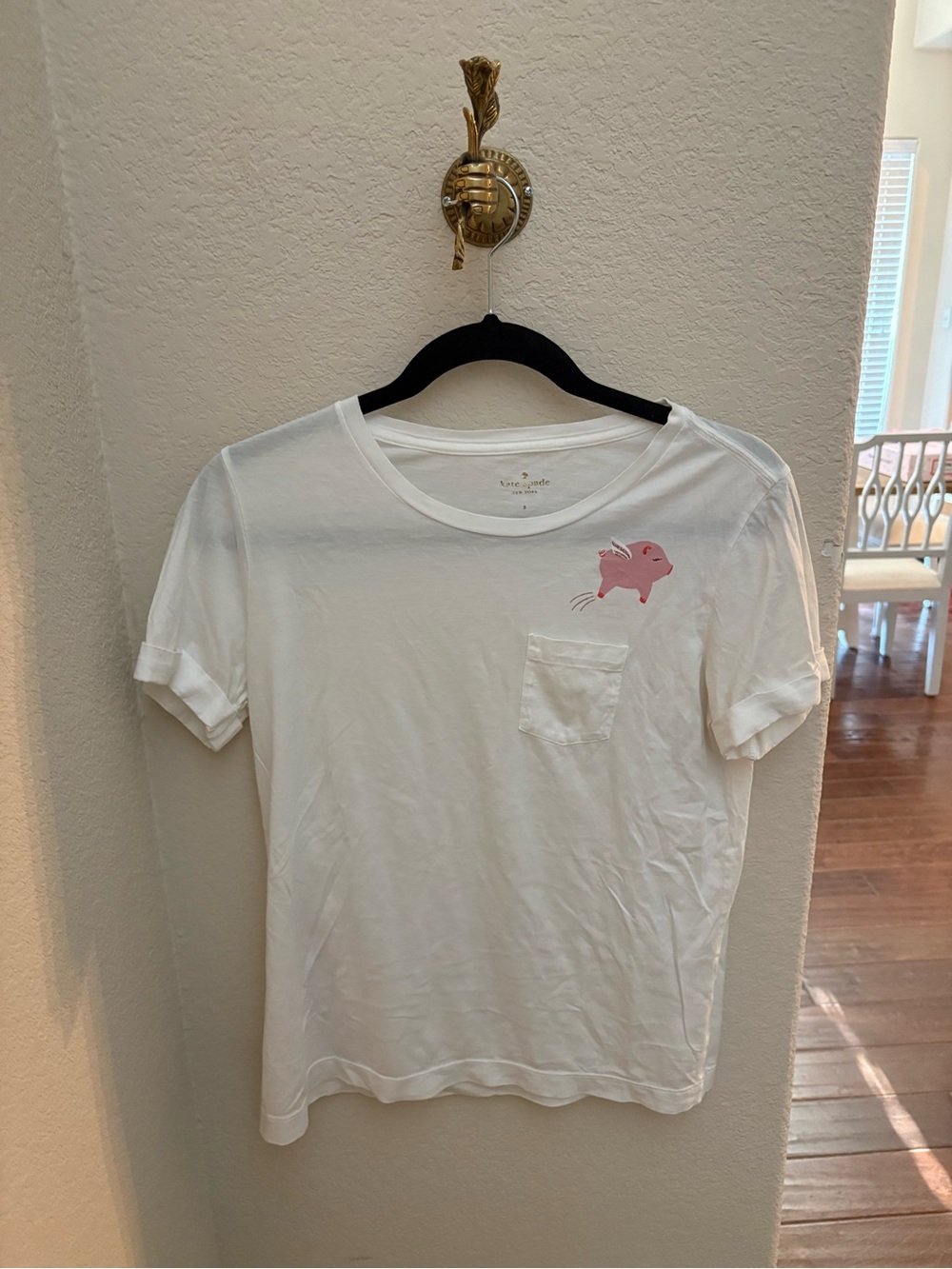 Kate Spade When Pigs Fly Tee